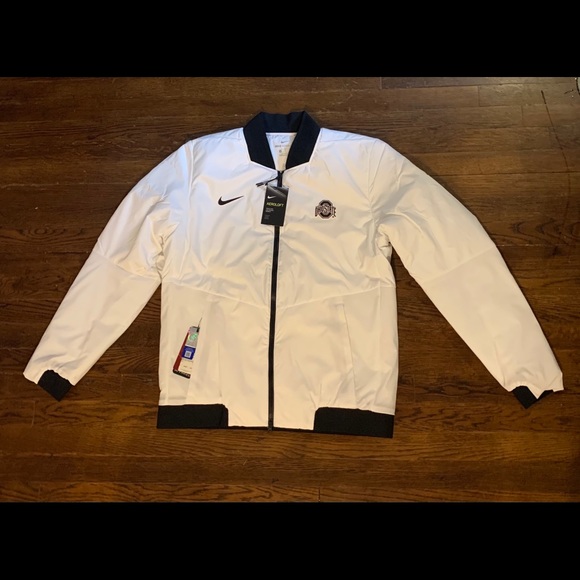 Nike Aeroloft Ohio State Buckeye Bomber Jacket Men - Picture 12 of 12